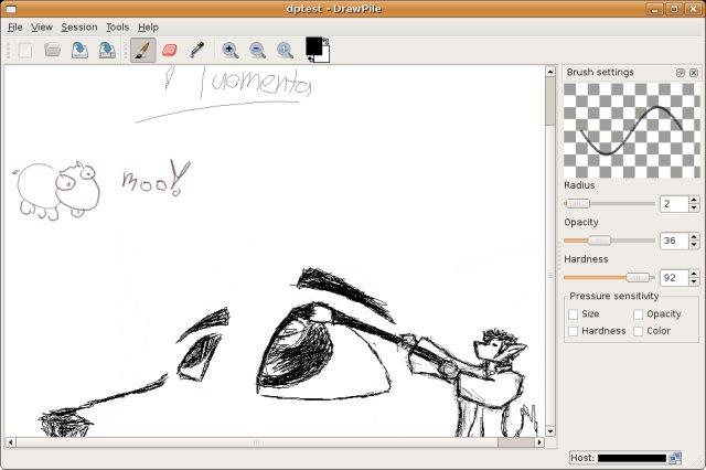 Multiuser doodling