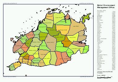 Thematic map: legend values
