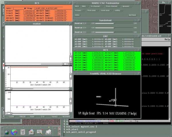 EAI controlling FreeWRL - courtesy Alberto Dubuc - Siemens.