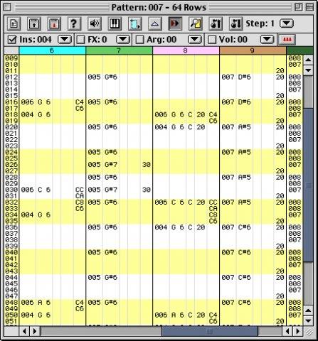 Digital Editor is reminiscent of traditional MOD trackers
