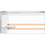 Mouse hovering over an event in the calendar view